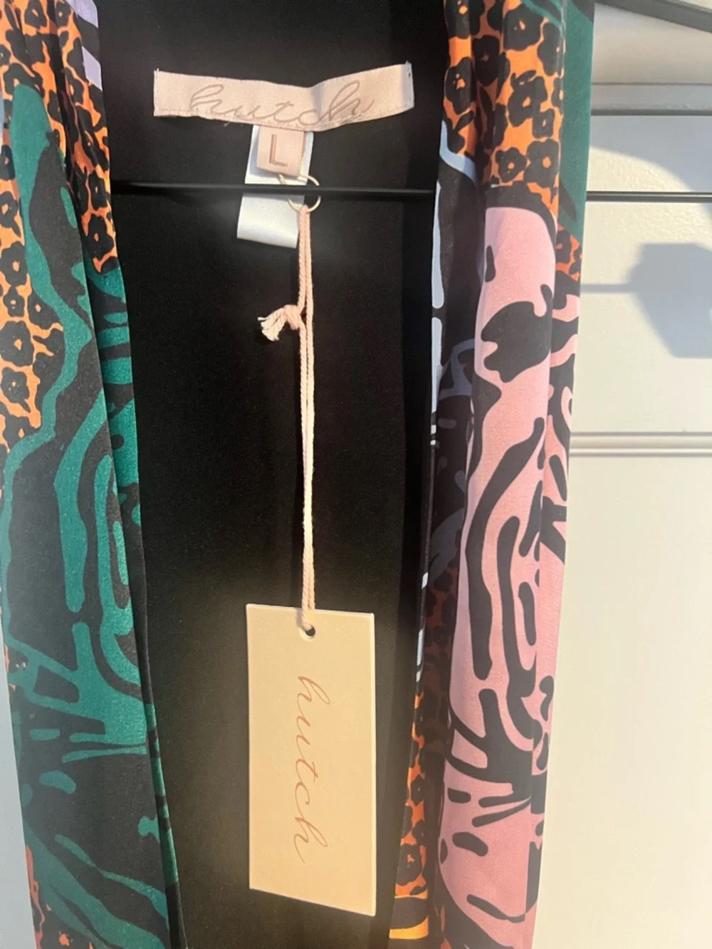 Hutch Pop Tigers Wrap Dress - Sz. L - NWT in packaging. - Picture 7 of 13